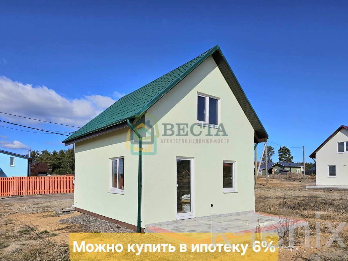 дом 64 метров, участок 8 сот